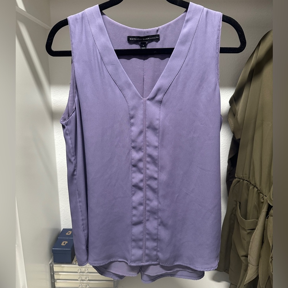 White House Black Market Blouse Size 8